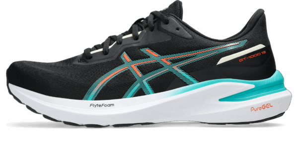 Asics GT-1000 13 BLACK/WAVE TEAL – Bild 3