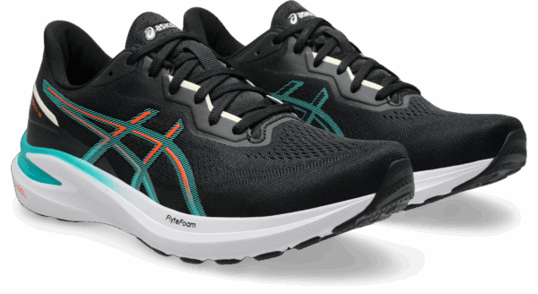 Asics GT-1000 13 BLACK/WAVE TEAL – Bild 5