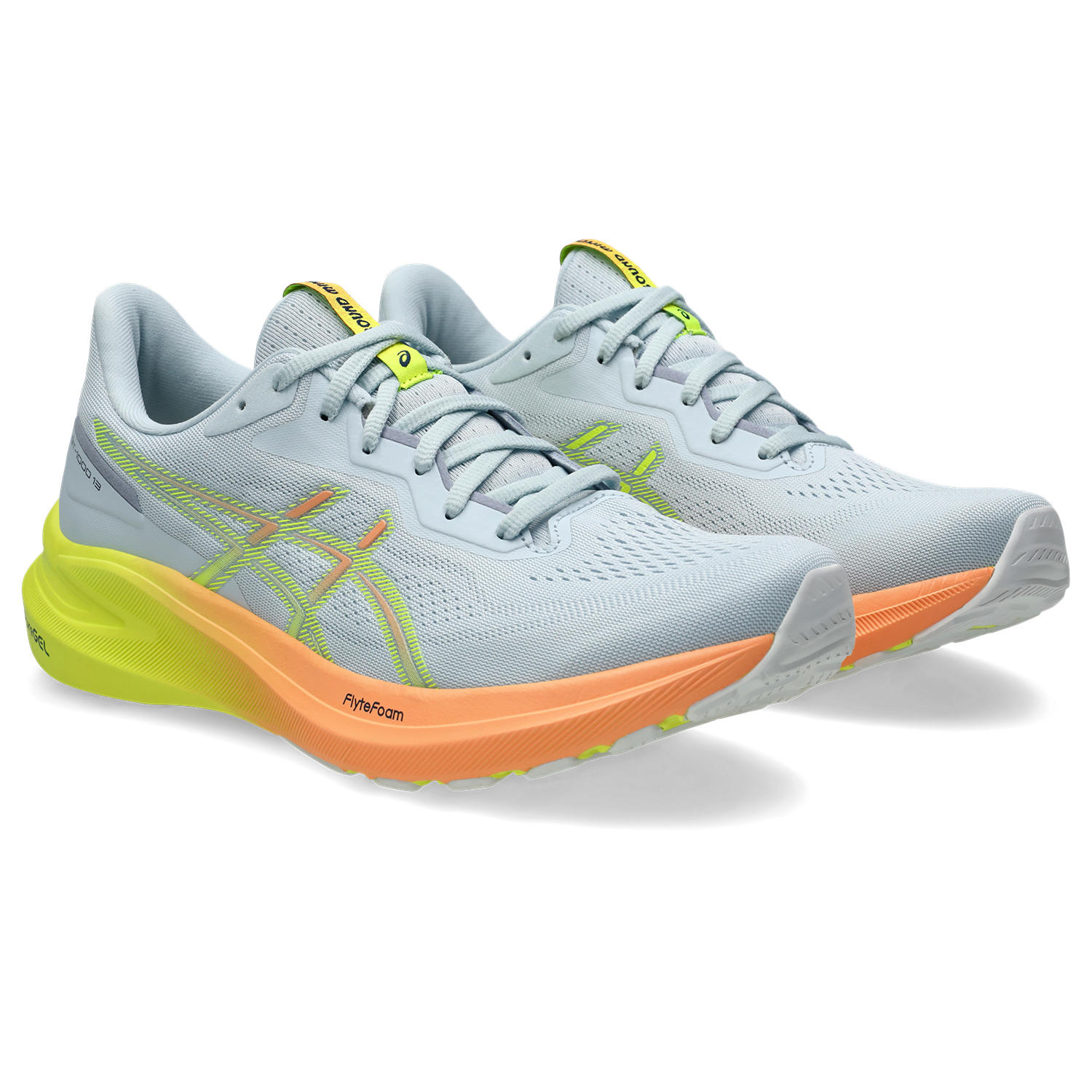 Asics GT-1000 13 PARIS COOL GREY/SAFETY YELLOW – Bild 6