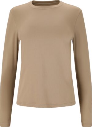 ATHLECIA Almi W L/S Tee ROASTED CASHEW