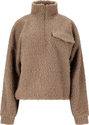 ATHLECIA Florrie W Sherpa Half zip WALNUT