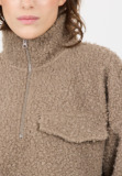 ATHLECIA Florrie W Sherpa Half zip WALNUT – Bild 4