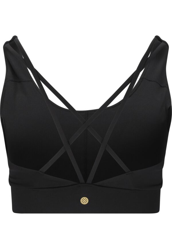 ATHLECIA Gaby V2 W Sports Bra BLACK – Bild 2