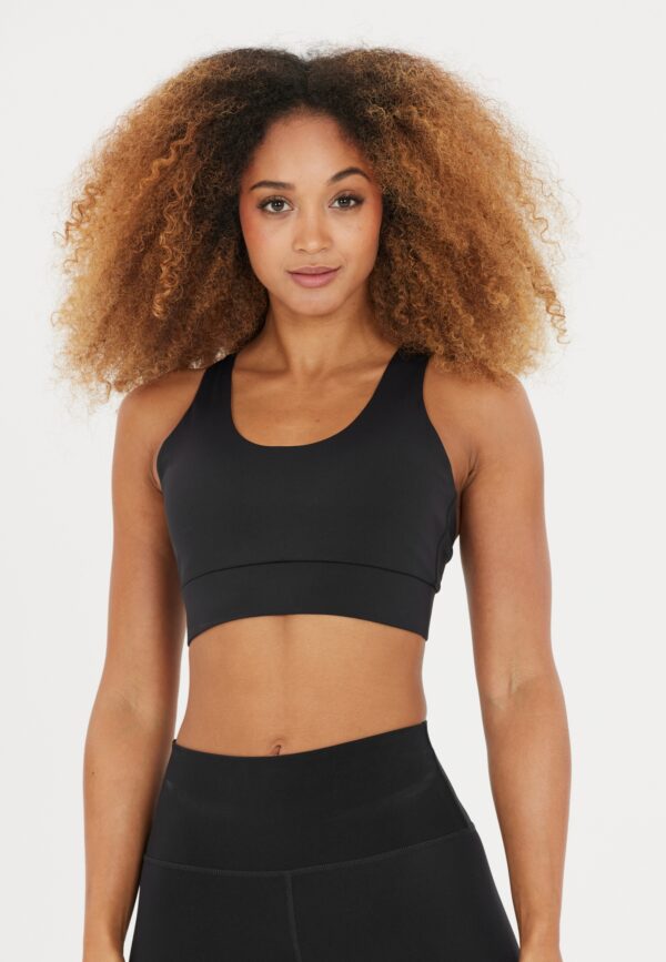 ATHLECIA Gaby V2 W Sports Bra BLACK – Bild 5