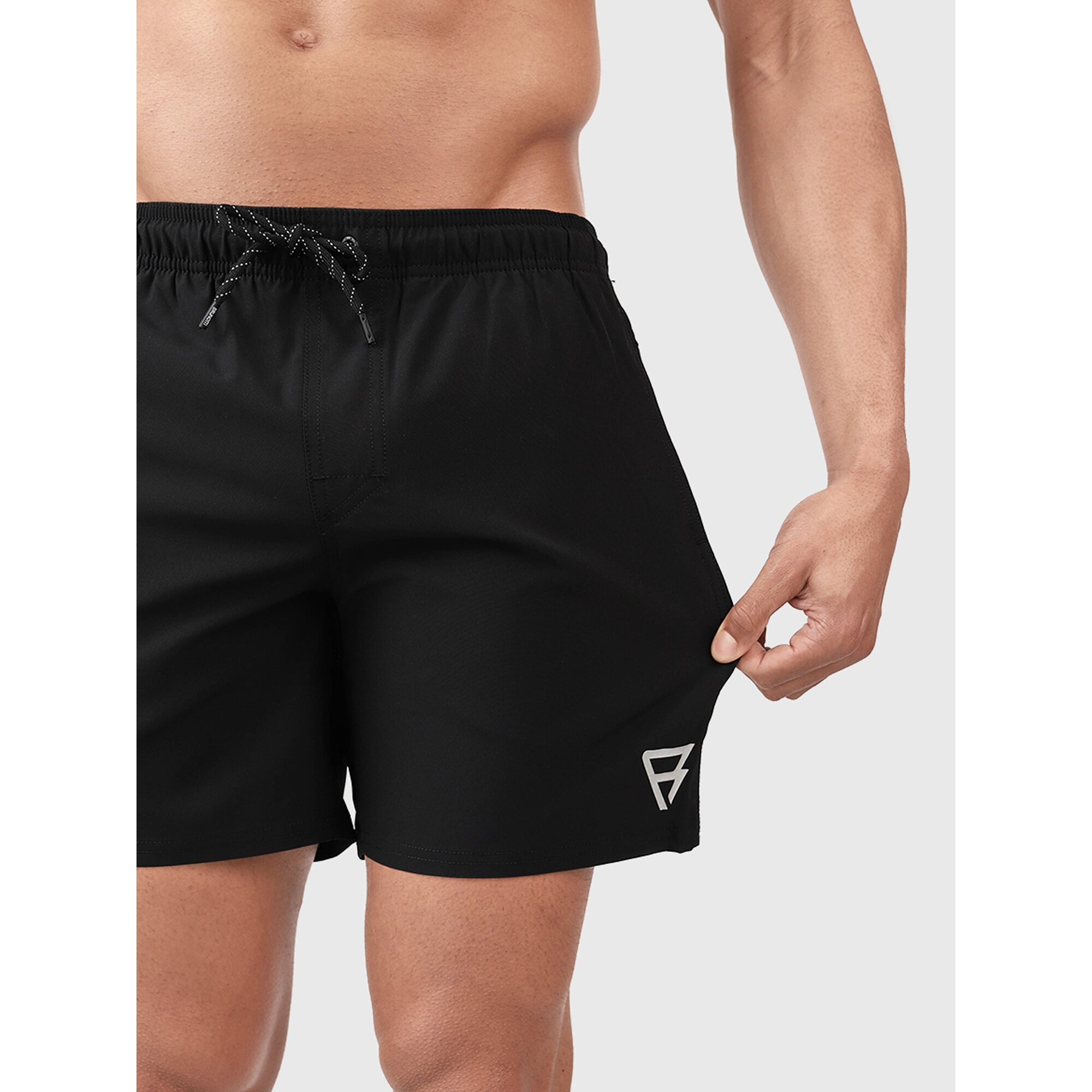 BRUNOTTI Bru-conic Men Swim Shorts BLACK – Bild 7