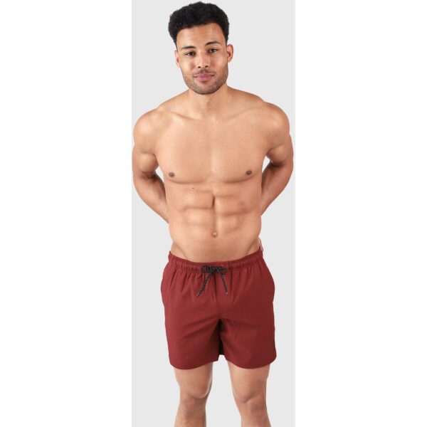 BRUNOTTI Bru-conic Men Swim Shorts RUST RED – Bild 3