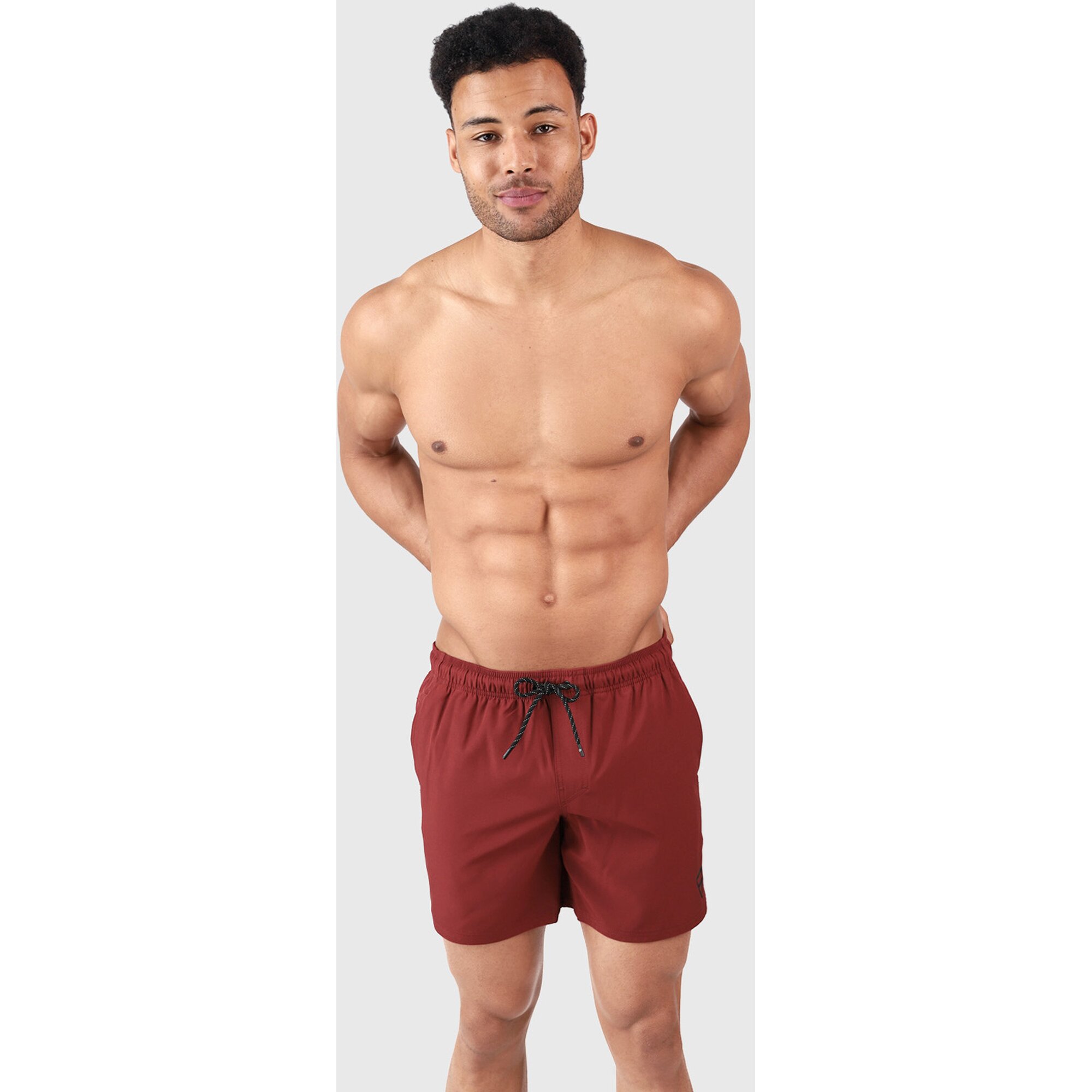 BRUNOTTI Bru-conic Men Swim Shorts RUST RED – Bild 3
