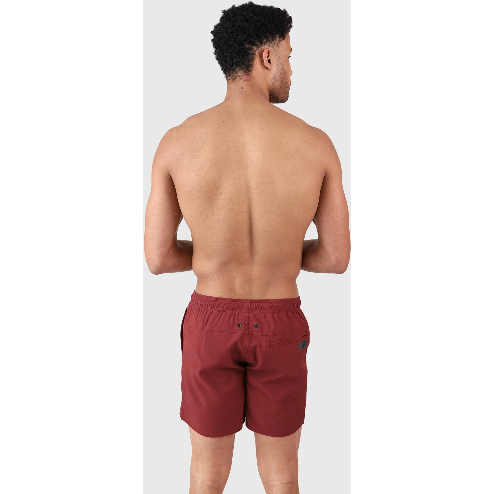 BRUNOTTI Bru-conic Men Swim Shorts RUST RED – Bild 4