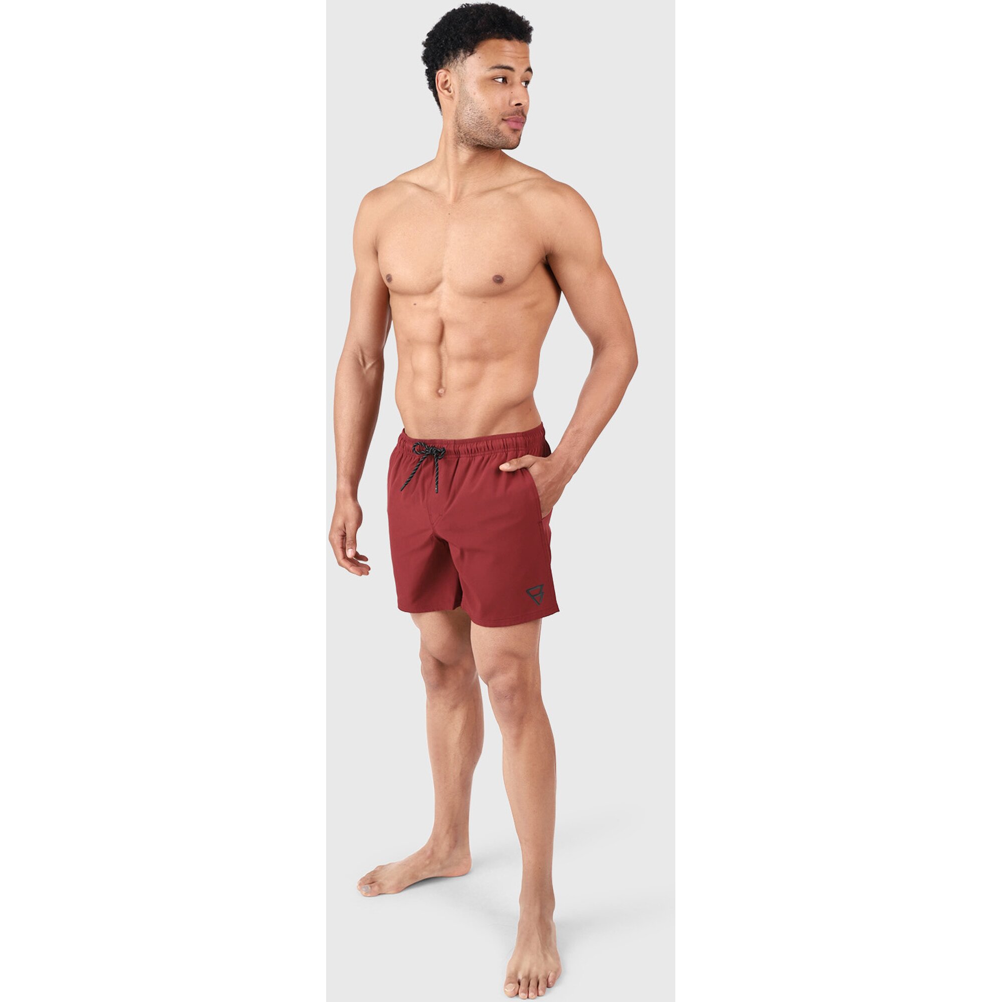 BRUNOTTI Bru-conic Men Swim Shorts RUST RED – Bild 6