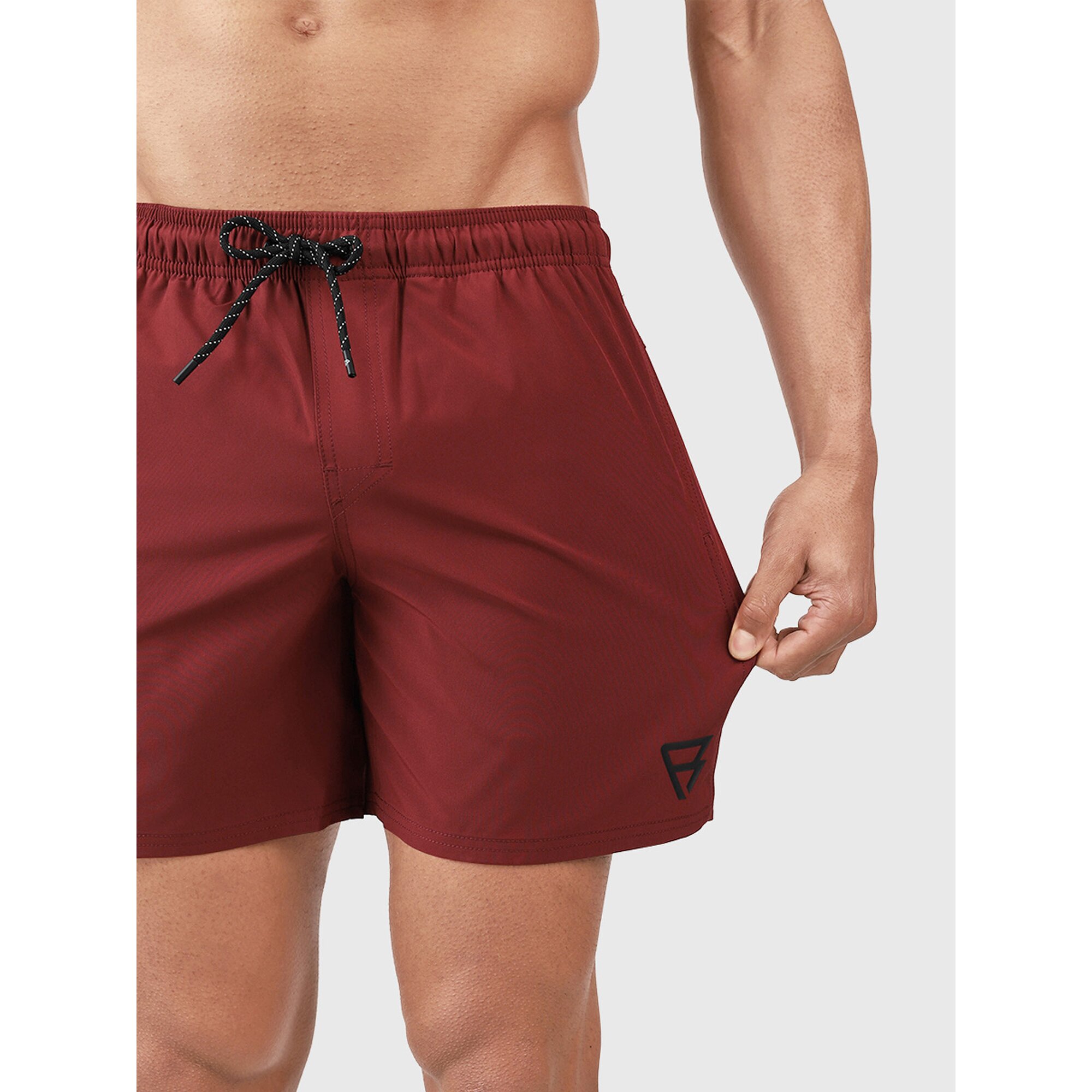 BRUNOTTI Bru-conic Men Swim Shorts RUST RED – Bild 7