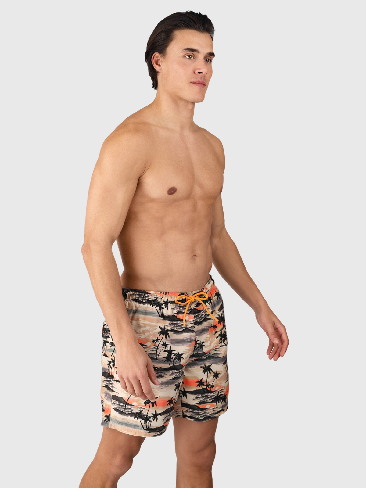 BRUNOTTI Cester-AO Men Swim Shorts SUNSET PALM GINGER – Bild 3