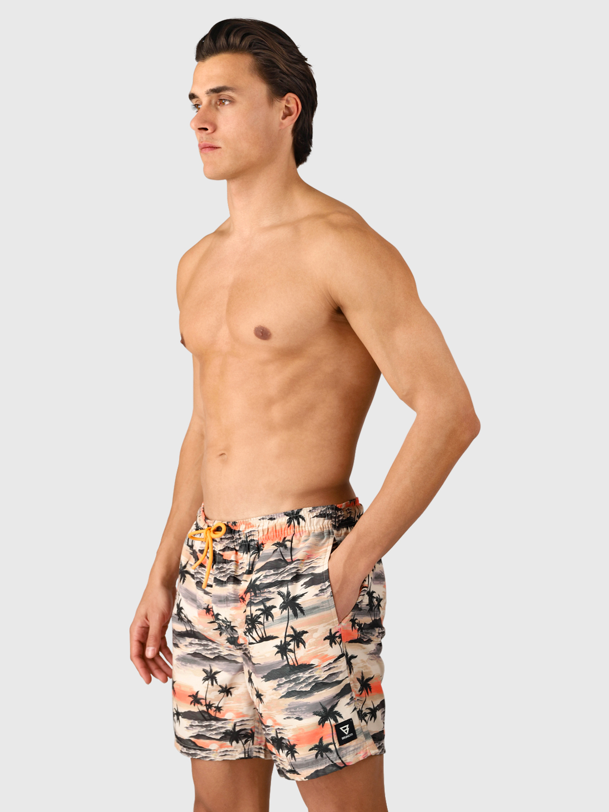 BRUNOTTI Cester-AO Men Swim Shorts SUNSET PALM GINGER – Bild 4