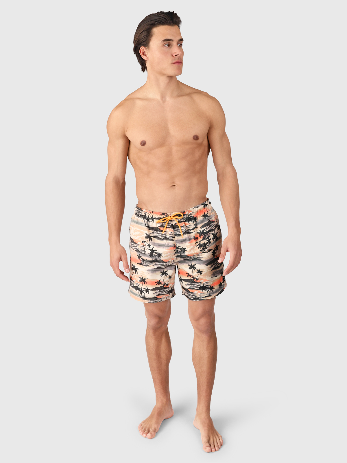 BRUNOTTI Cester-AO Men Swim Shorts SUNSET PALM GINGER – Bild 5