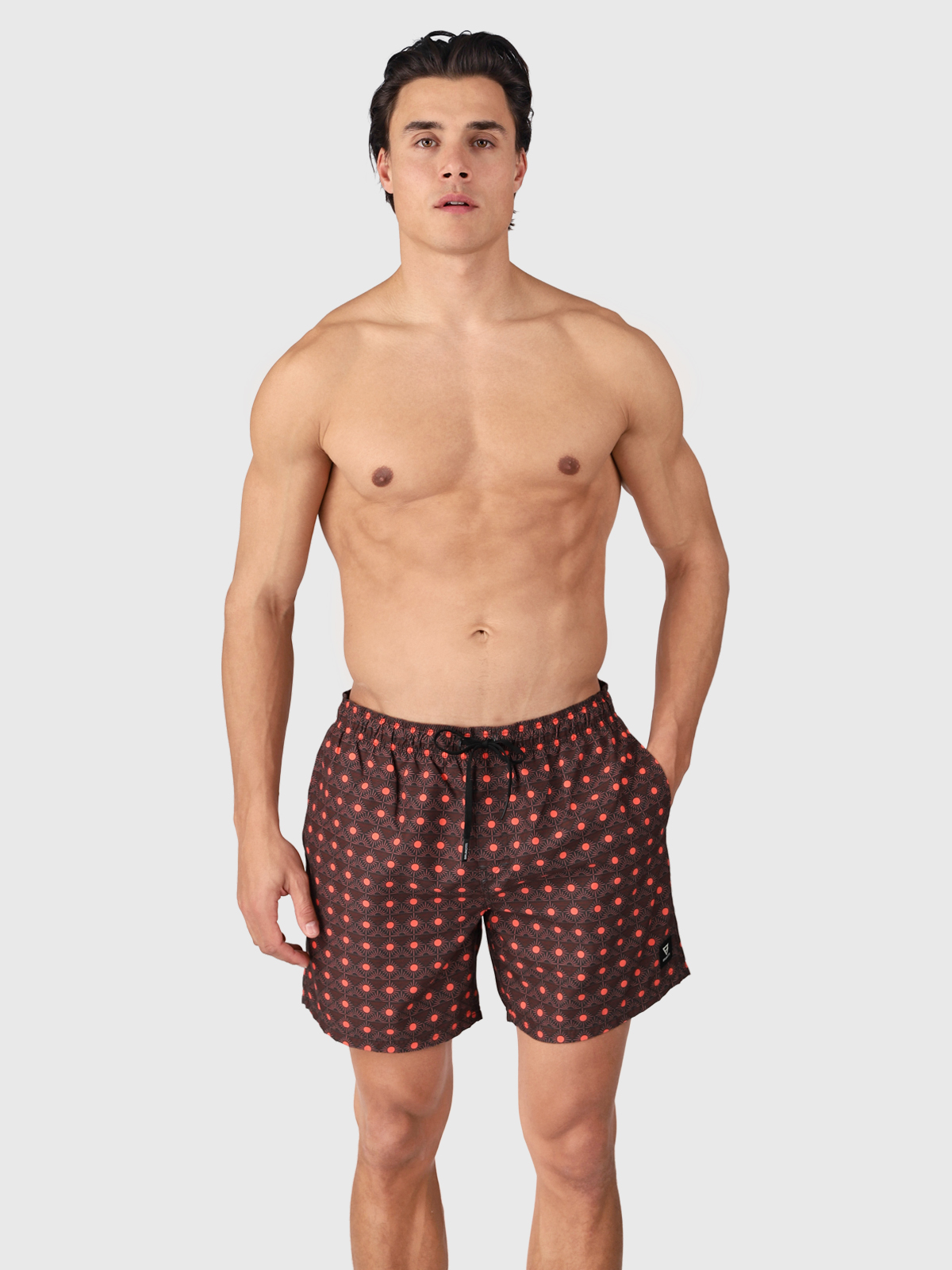 BRUNOTTI Cester-Mini Men Swim Shorts MEMORIES OF THE SUN PIRATE BLACK