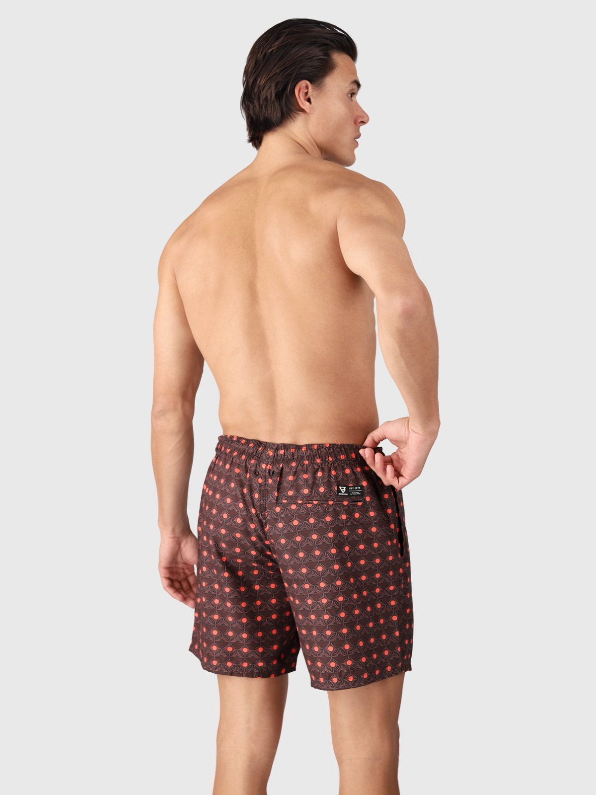 BRUNOTTI Cester-Mini Men Swim Shorts MEMORIES OF THE SUN PIRATE BLACK – Bild 2