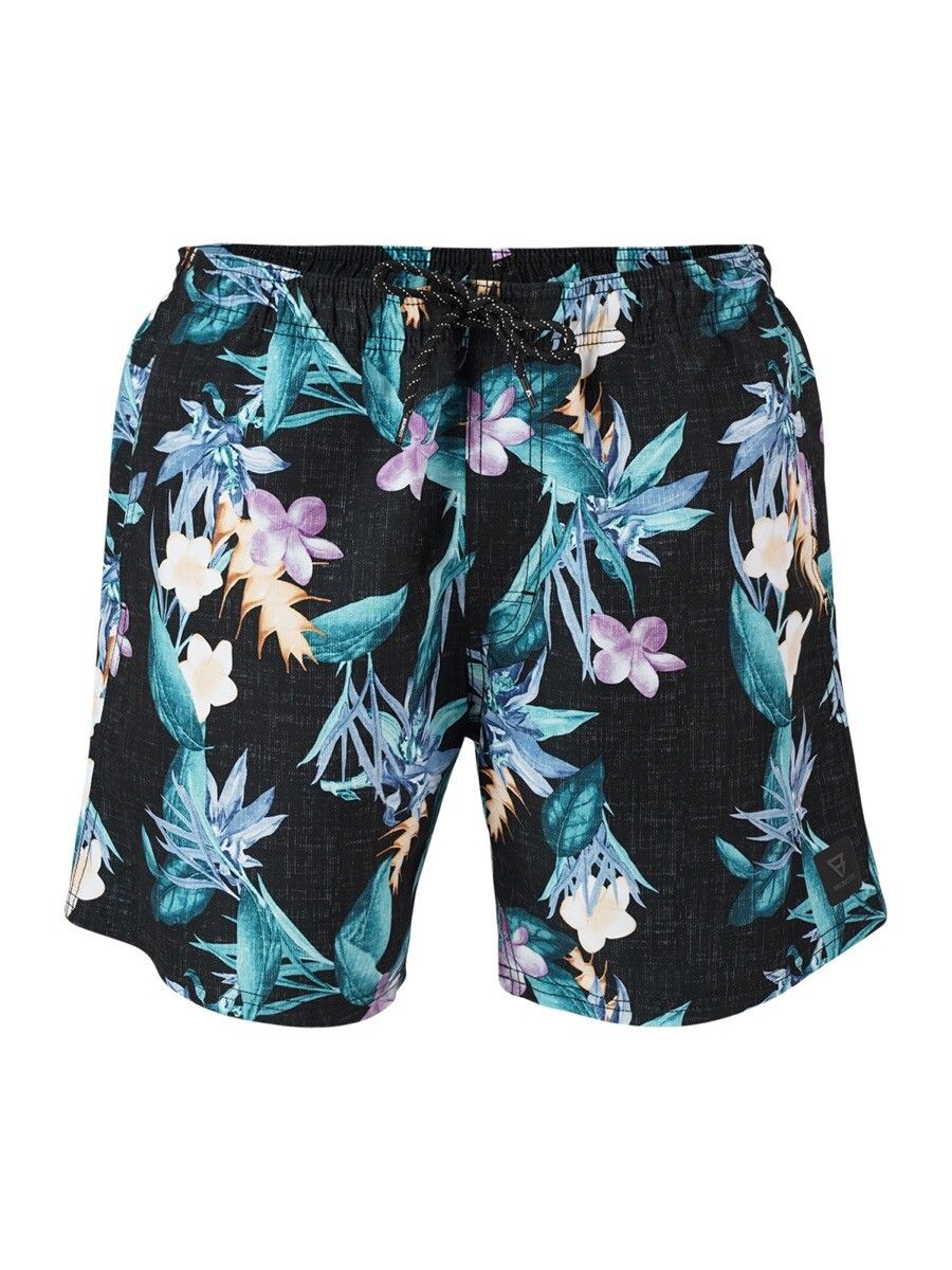 BRUNOTTI Cruneco-AO Men Swim Shorts FLOWER BLACK