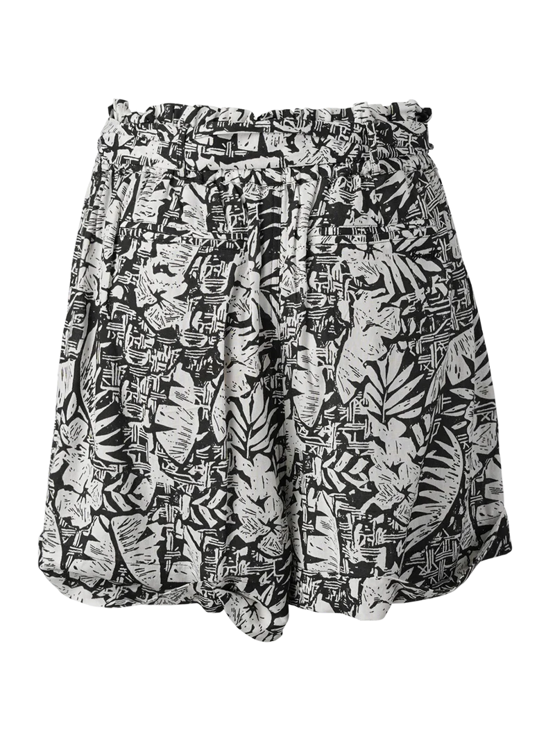 BRUNOTTI Doria-Hawai Women Shorts VINTAGE HAWAI BLACK – Bild 2
