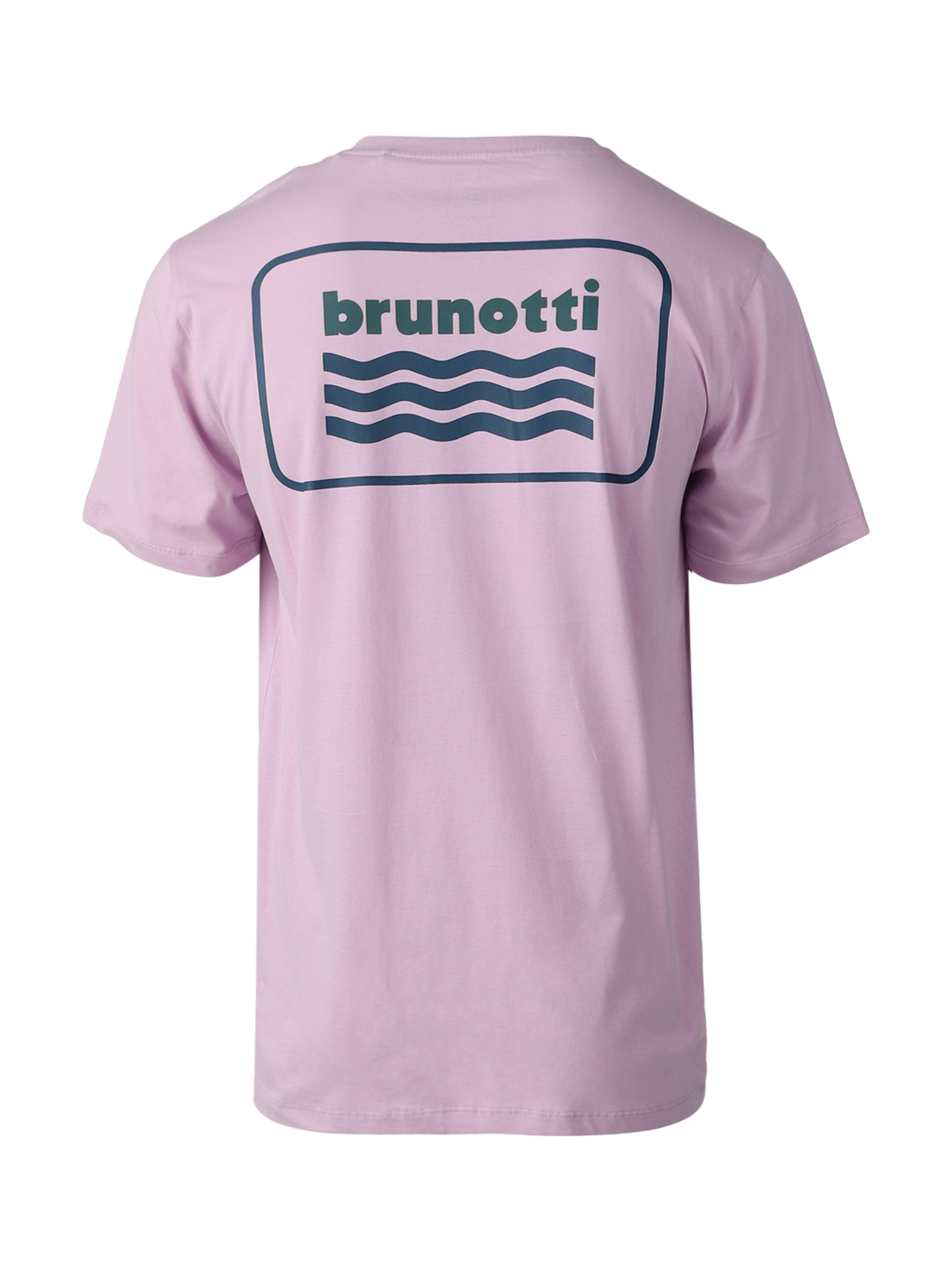 BRUNOTTI Logo-Wave Men T-shirt ORCHID – Bild 2