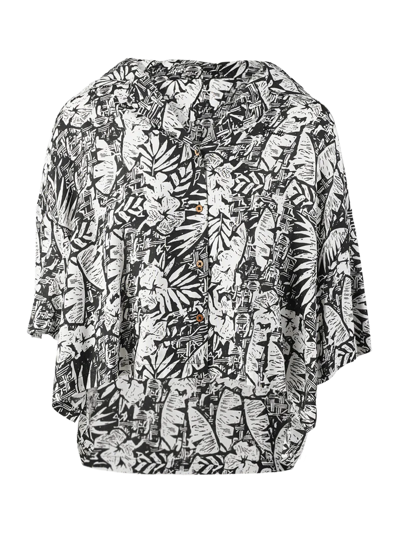 BRUNOTTI Rilee-Hawai Women Shirt VINTAGE HAWAI BLACK – Bild 2