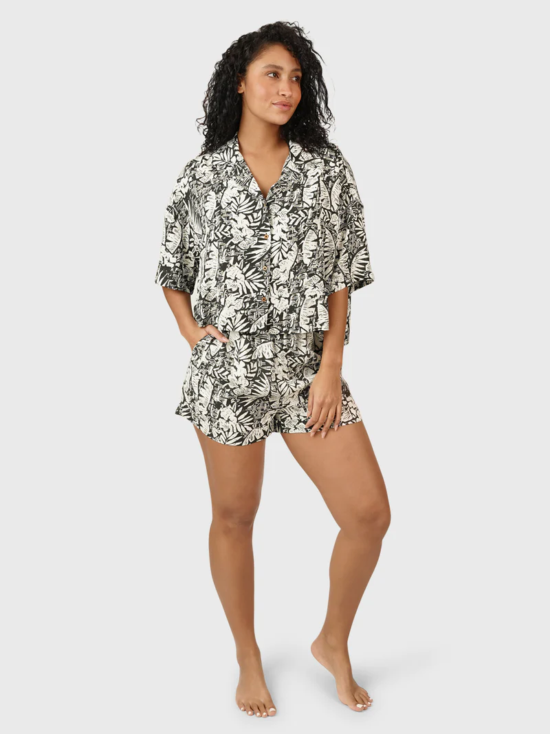 BRUNOTTI Rilee-Hawai Women Shirt VINTAGE HAWAI BLACK – Bild 3