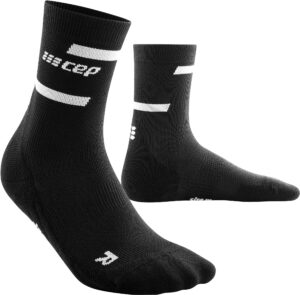 CEP CEP the run socks, mid cut, v4 BLACK
