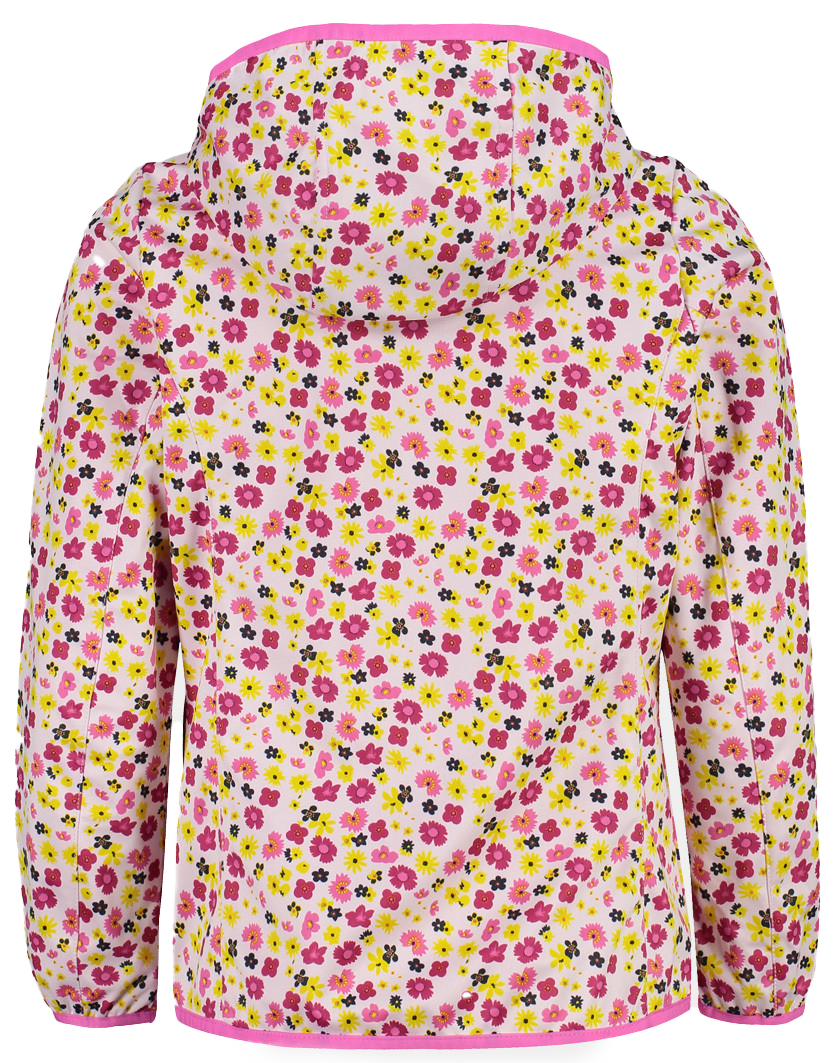 CMP KID G JACKET FIX HOOD MALVA-GERANEO-LEMON – Bild 2
