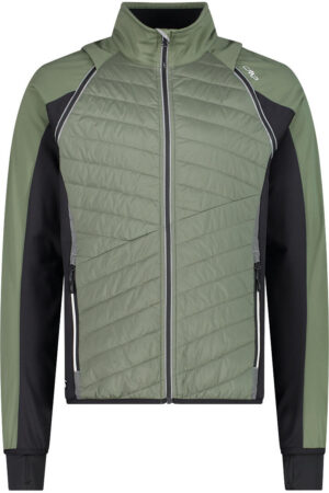 CMP MAN JACKET WITH DETACHABLE SLEEVES SALVIA
