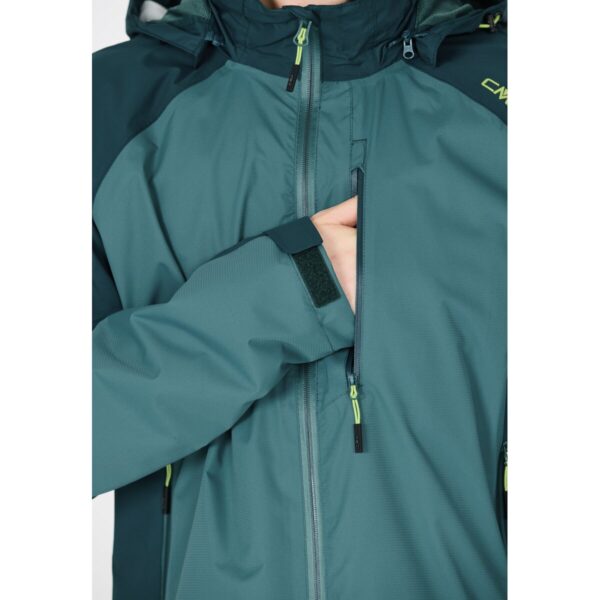 CMP MAN JACKET ZIP HOOD LICHEN – Bild 6