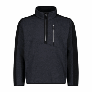 CMP MAN SWEAT TITANIO-ANTRACITE