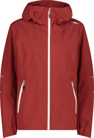 CMP WOMAN JACKET FIX HOOD GRANATA