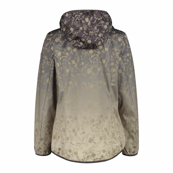 CMP WOMAN JACKET FIX HOOD VANIGLIA-TERRA – Bild 2