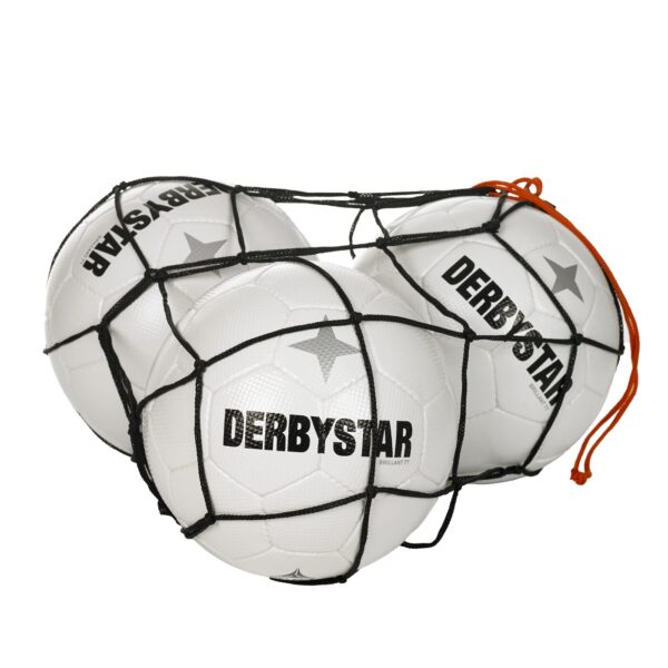 DERBYSTAR Ballnetz 10 Bälle v25 SCHWARZ