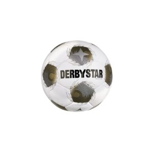 DERBYSTAR Brillant Miniball v25 WEISS GOLD SILBER