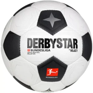 DERBYSTAR Bundesliga Brillant APS Classic v23 WEISS SCHWARZ GRAU