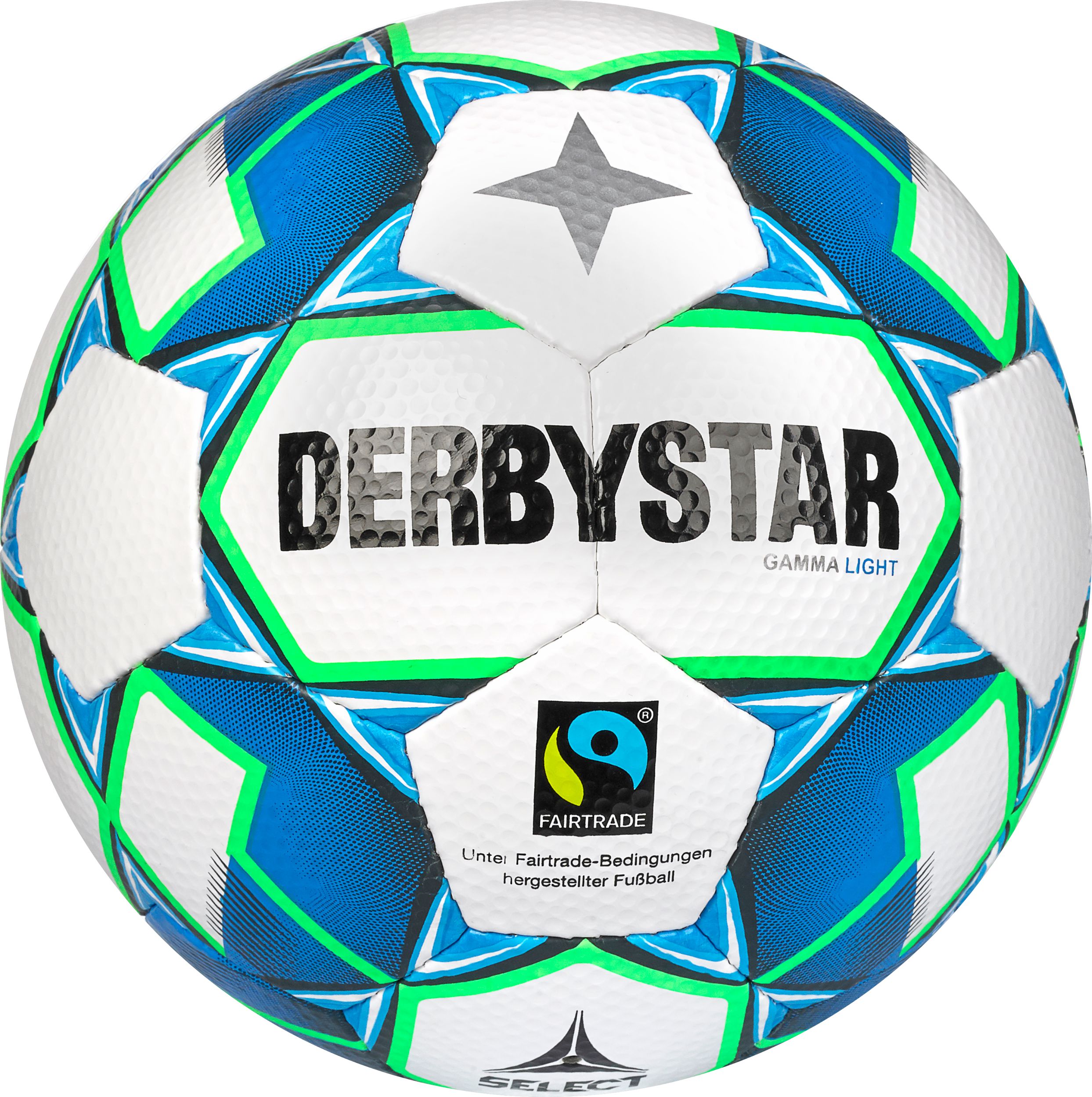 DERBYSTAR Gamma Light v22 WEIß BLAU GRÜN