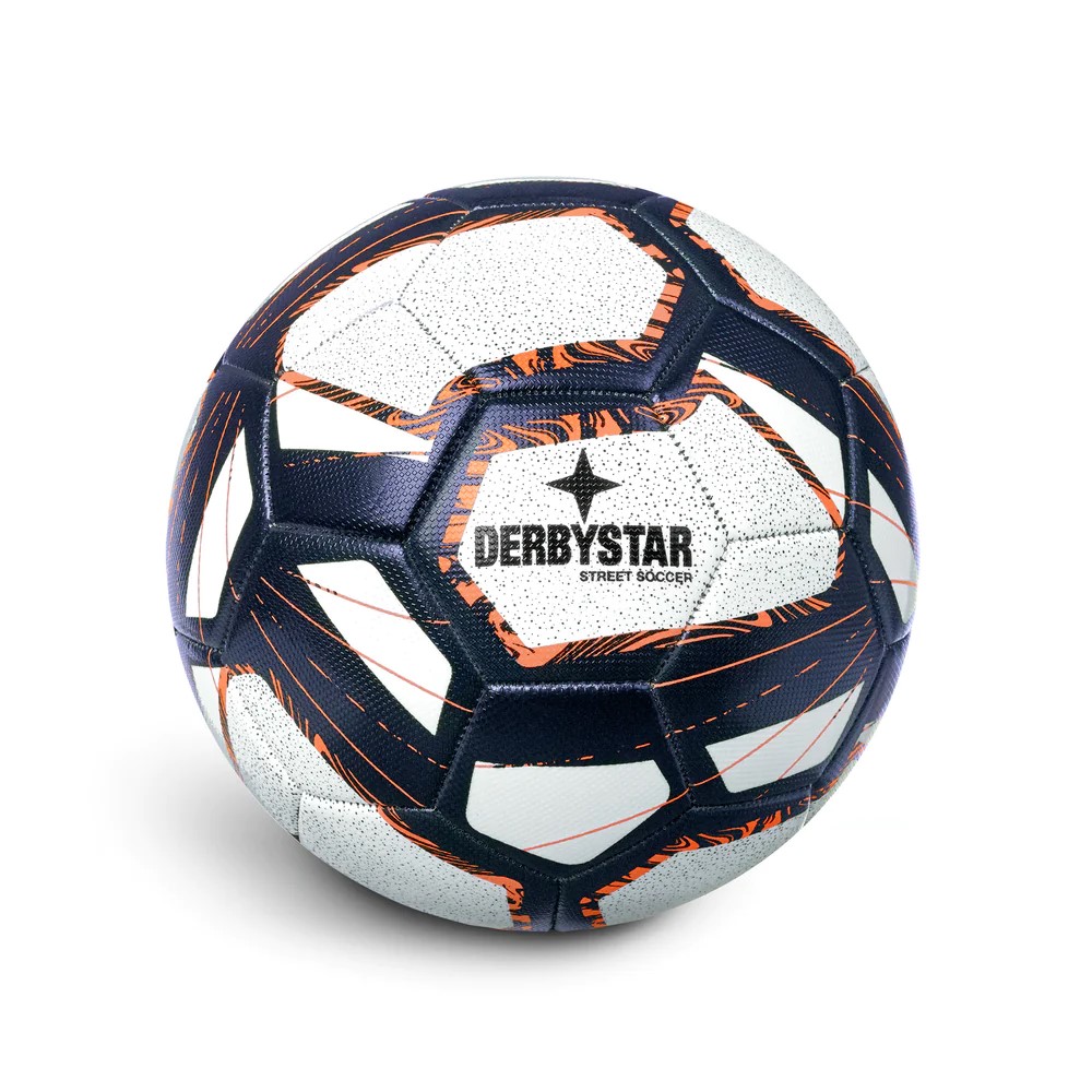DERBYSTAR Street Soccer v22 WEIß BLAU ORANGE