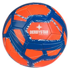 DERBYSTAR Street Soccer v24 ORANGE BLAU WEISS