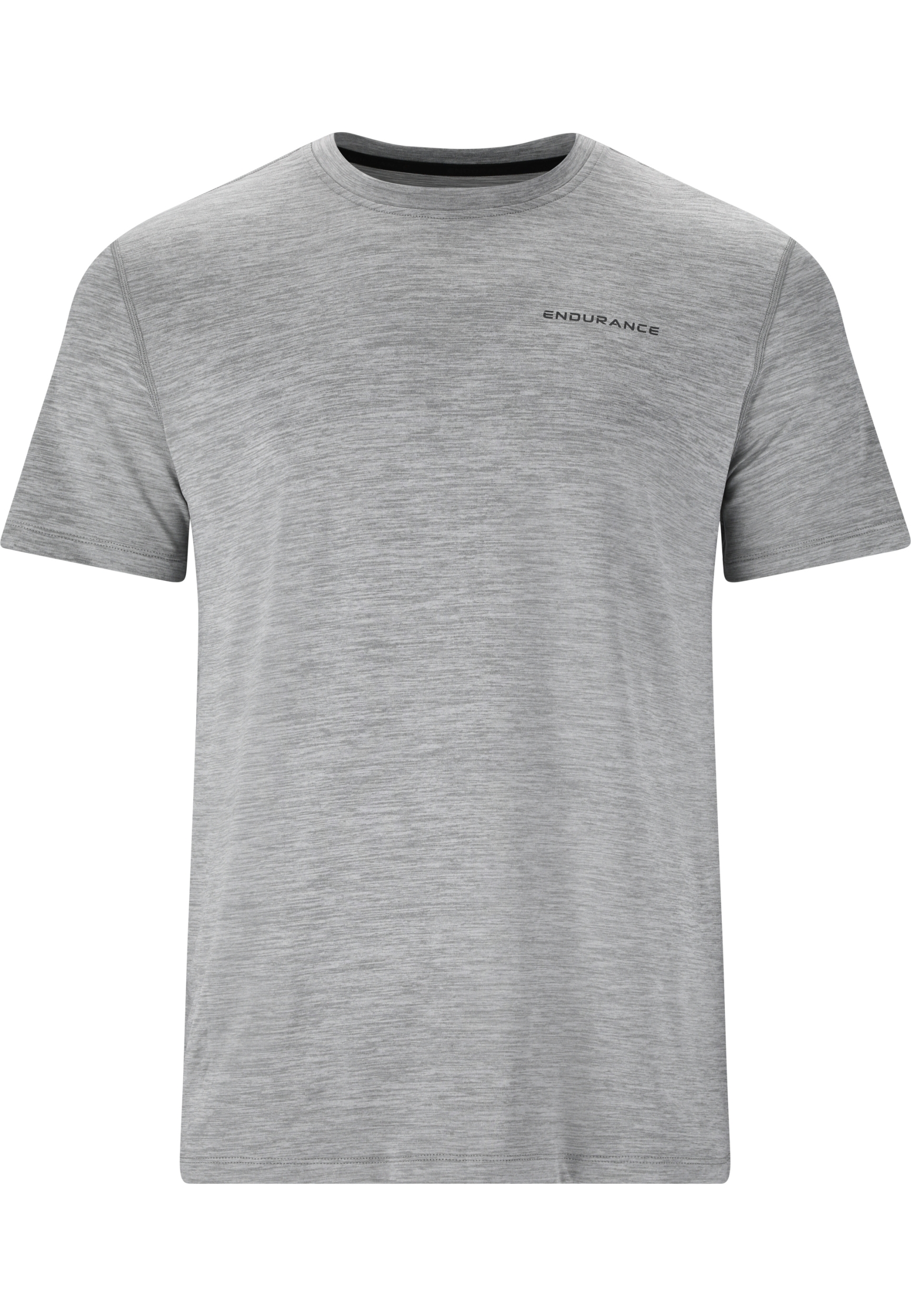 ENDURANCE Abdon M Melange S/S Tee LIGHT GREY MELANGE