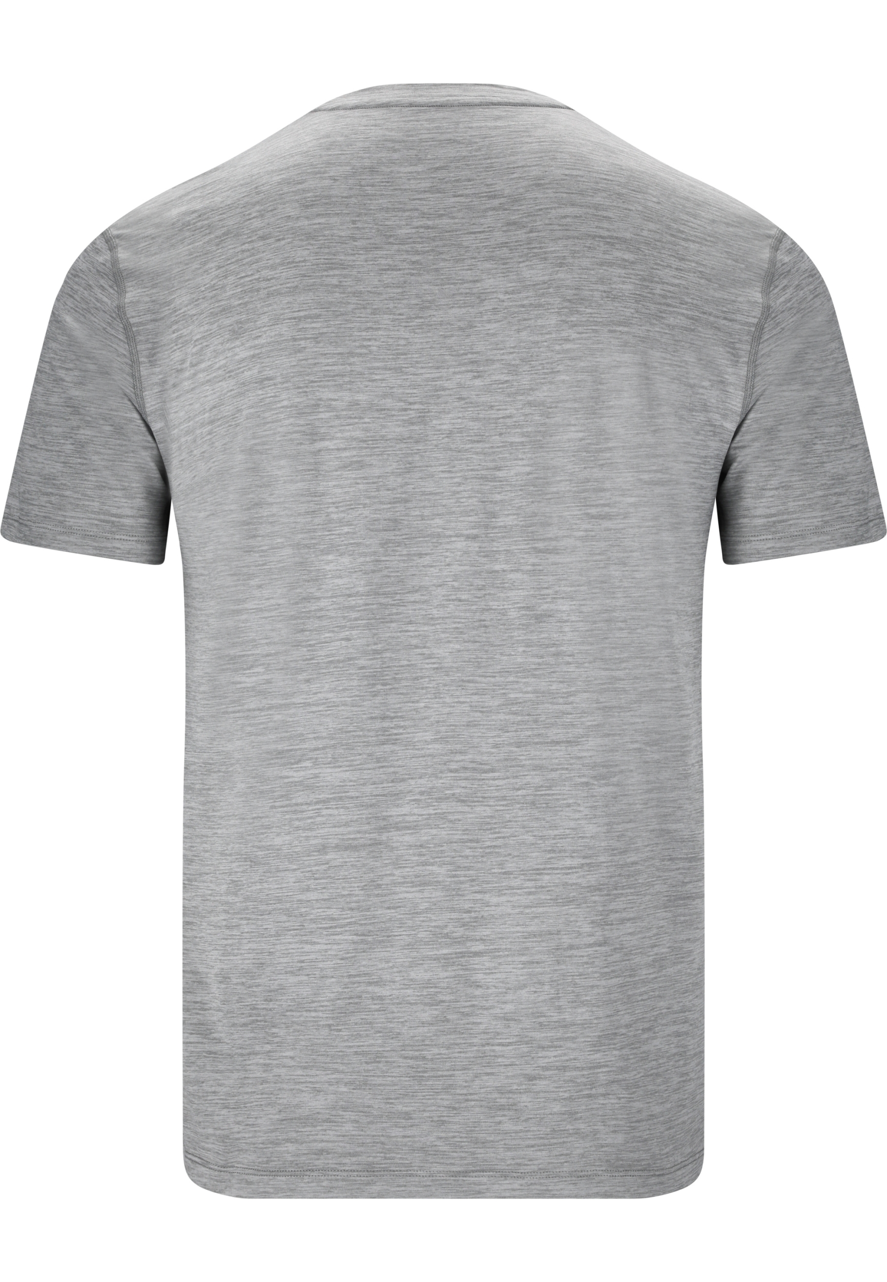 ENDURANCE Abdon M Melange S/S Tee LIGHT GREY MELANGE – Bild 2