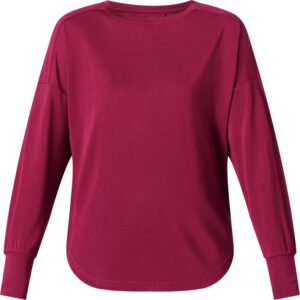ENERGETICS Da.-Langarmshirt Omarly 3 wms RED WINE