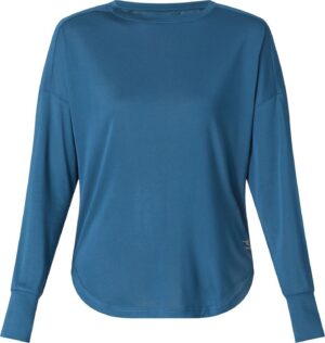 ENERGETICS Da.-Langarmshirt Omarly 3 wms BLUE PETROL