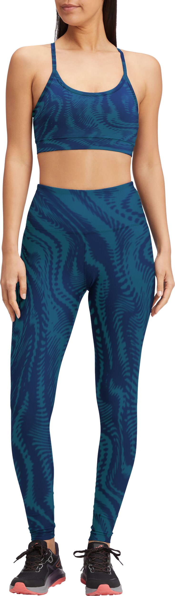 ENERGETICS Da.-Sport-BH Gigi V W AOP-/NAVY/BLUE PETRO – Bild 3