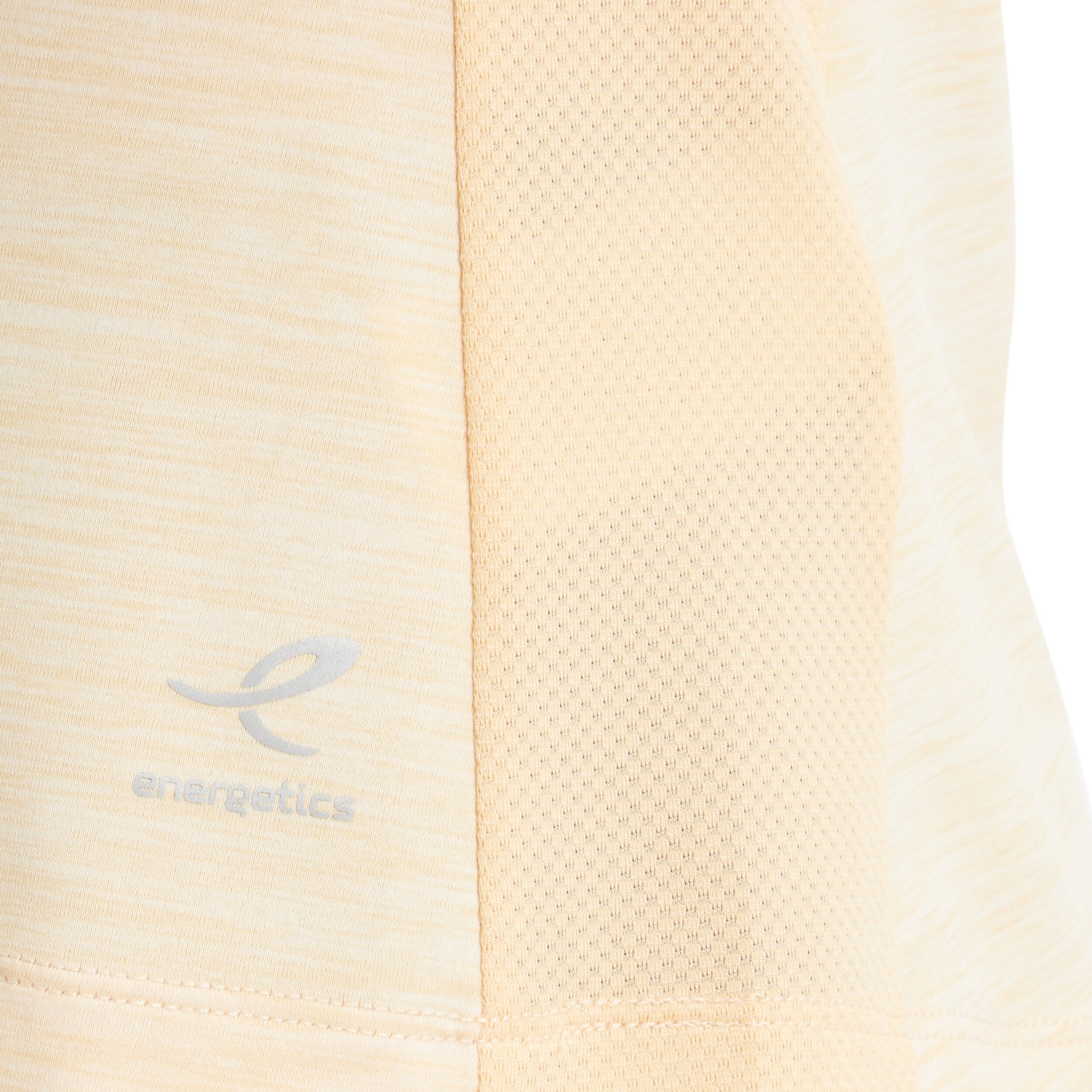 ENERGETICS Da.-T-Shirt Evii SS W MELANGE/ORANGE LIGHT – Bild 3