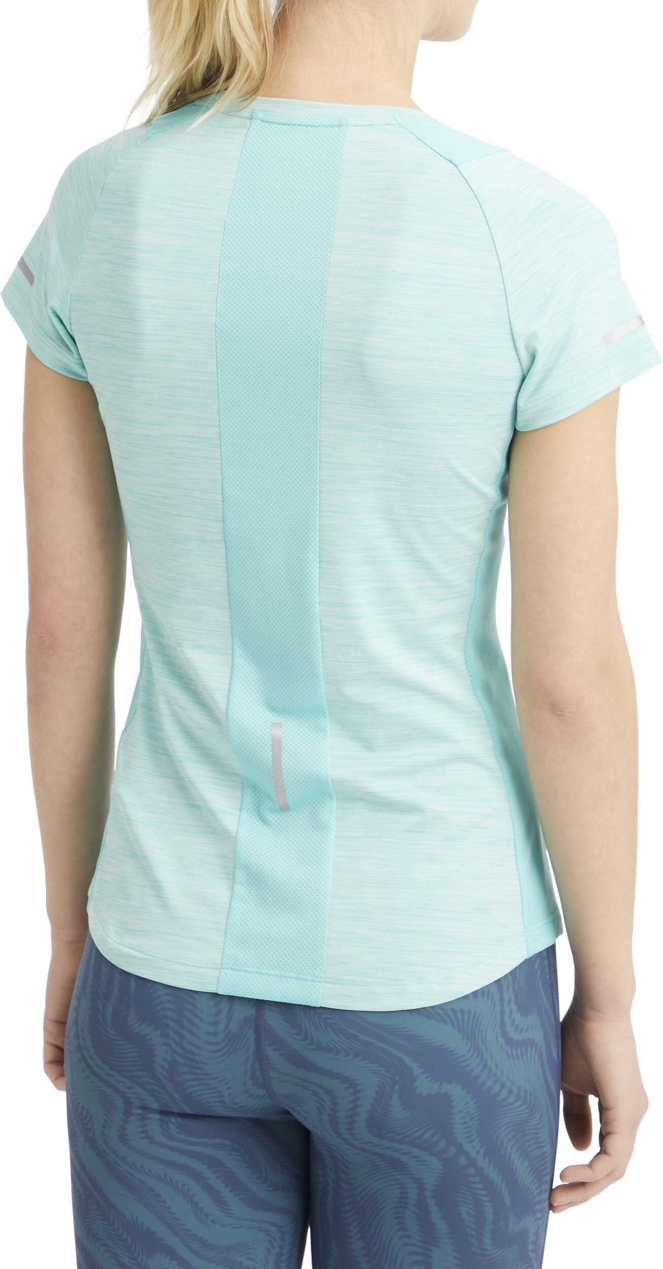 ENERGETICS Da.-T-Shirt Evii SS W MELANGE/MINT DARK/MI – Bild 2