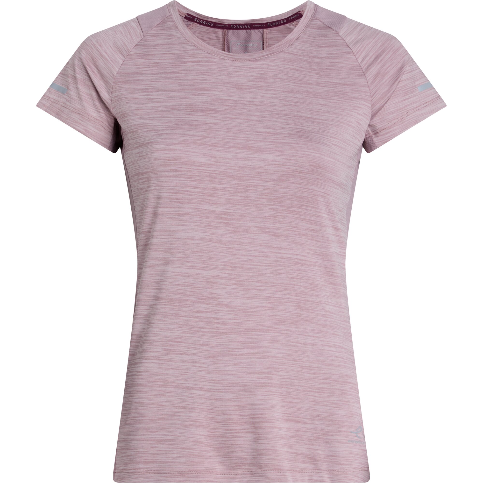 ENERGETICS Da.-T-Shirt Evii SS W MELANGE/LILAC DARK/R