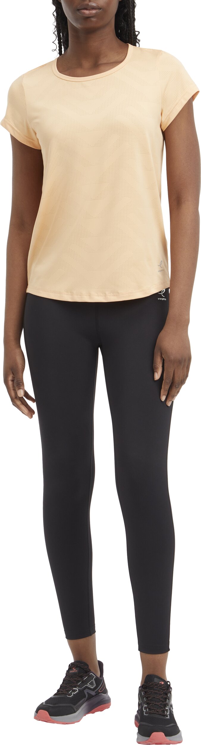 ENERGETICS Da.-T-Shirt Inca V W ORANGE LIGHT – Bild 2