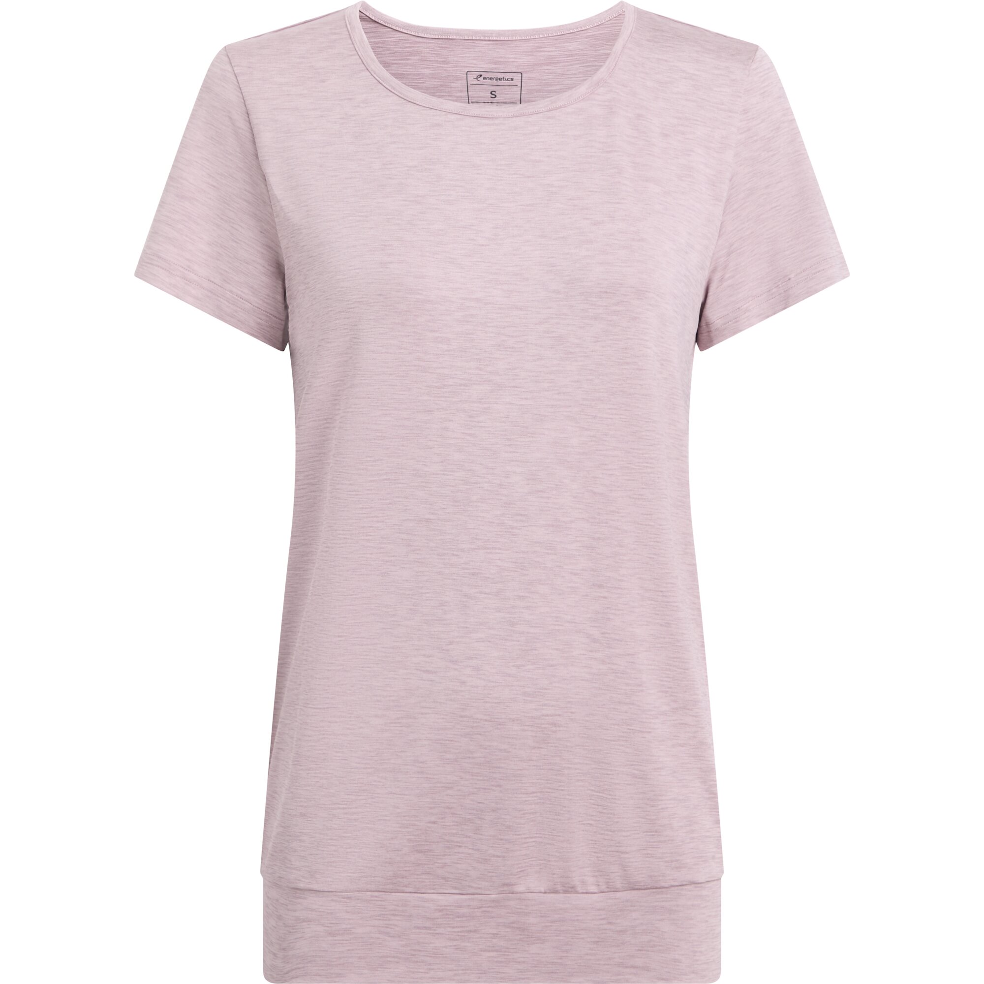ENERGETICS Da.-T-Shirt Jewel SS W MELANGE/LILAC DARK/R