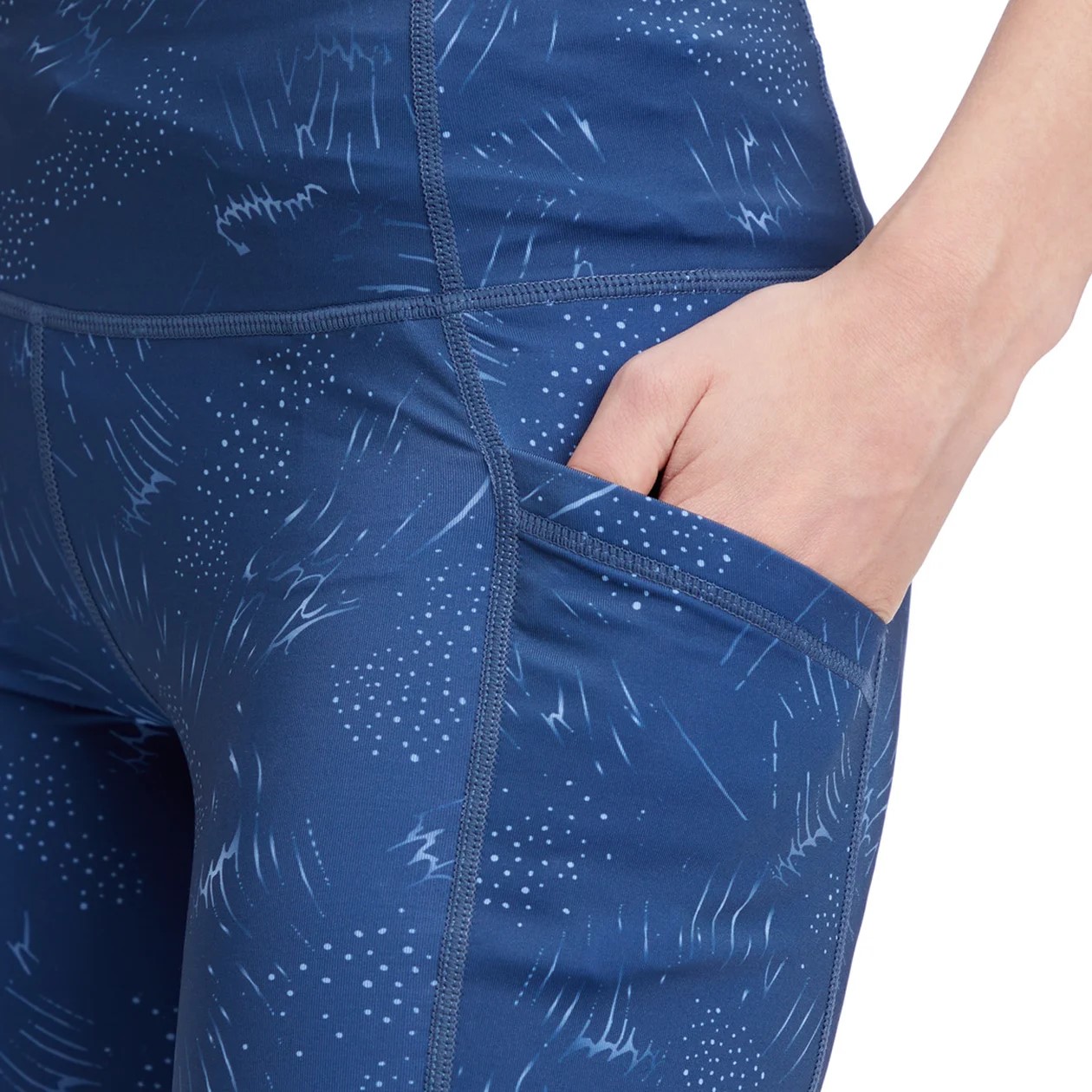 ENERGETICS Da.-Tight 3/4 Corra 3/4 W AOP/NAVY – Bild 3