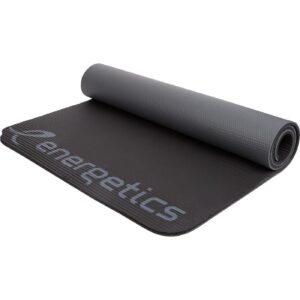 ENERGETICS Gymnastik-Matte NBR Mat 185 cm 1.5 BLACK/GREY DARK
