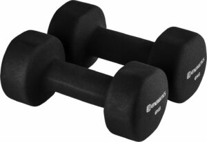ENERGETICS Hantel Neoprene Dumb. Pairs BLACK/GREY DARK